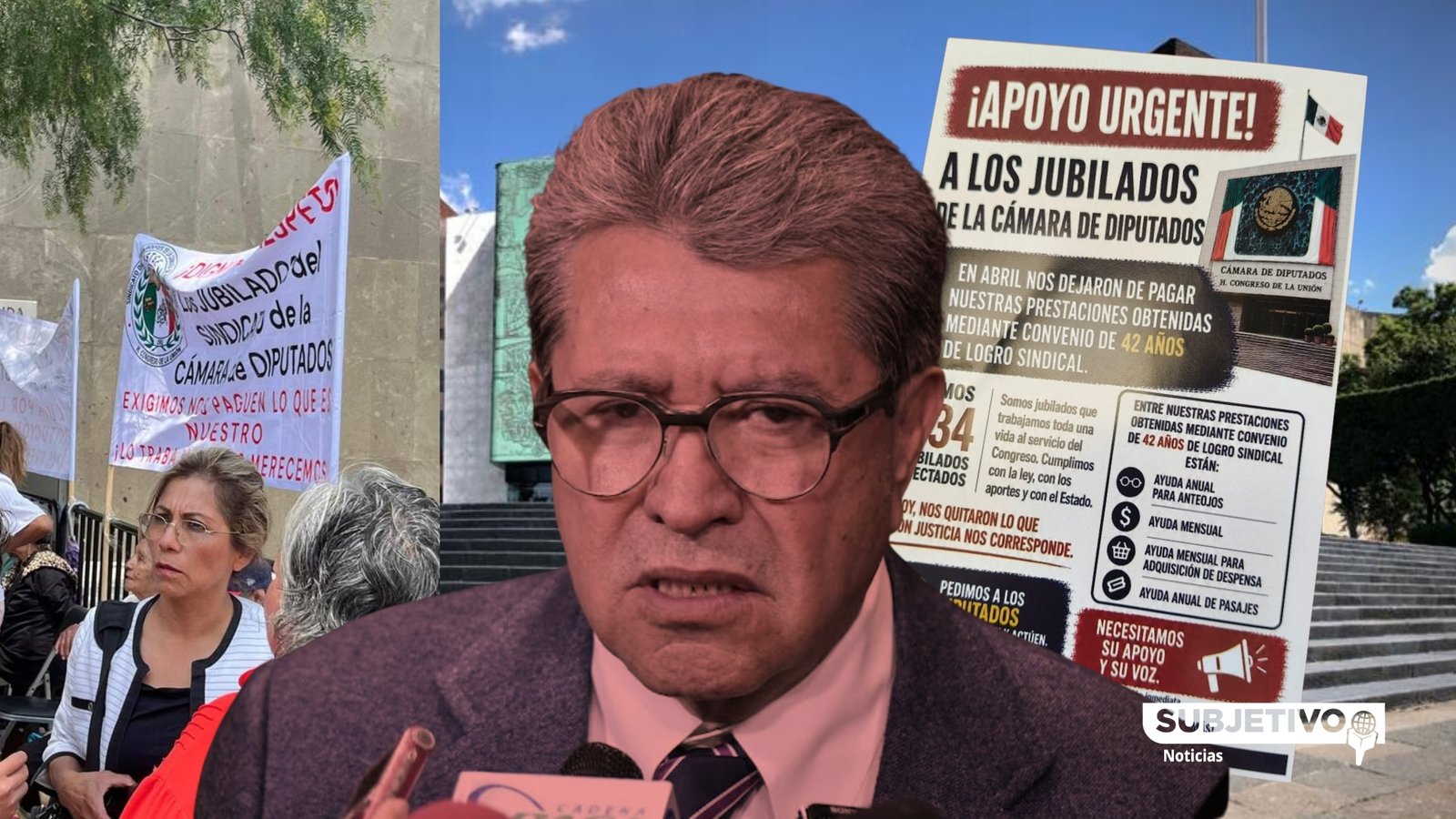 Cámara de Diputados elimina prestaciones a jubilados tras 40 años