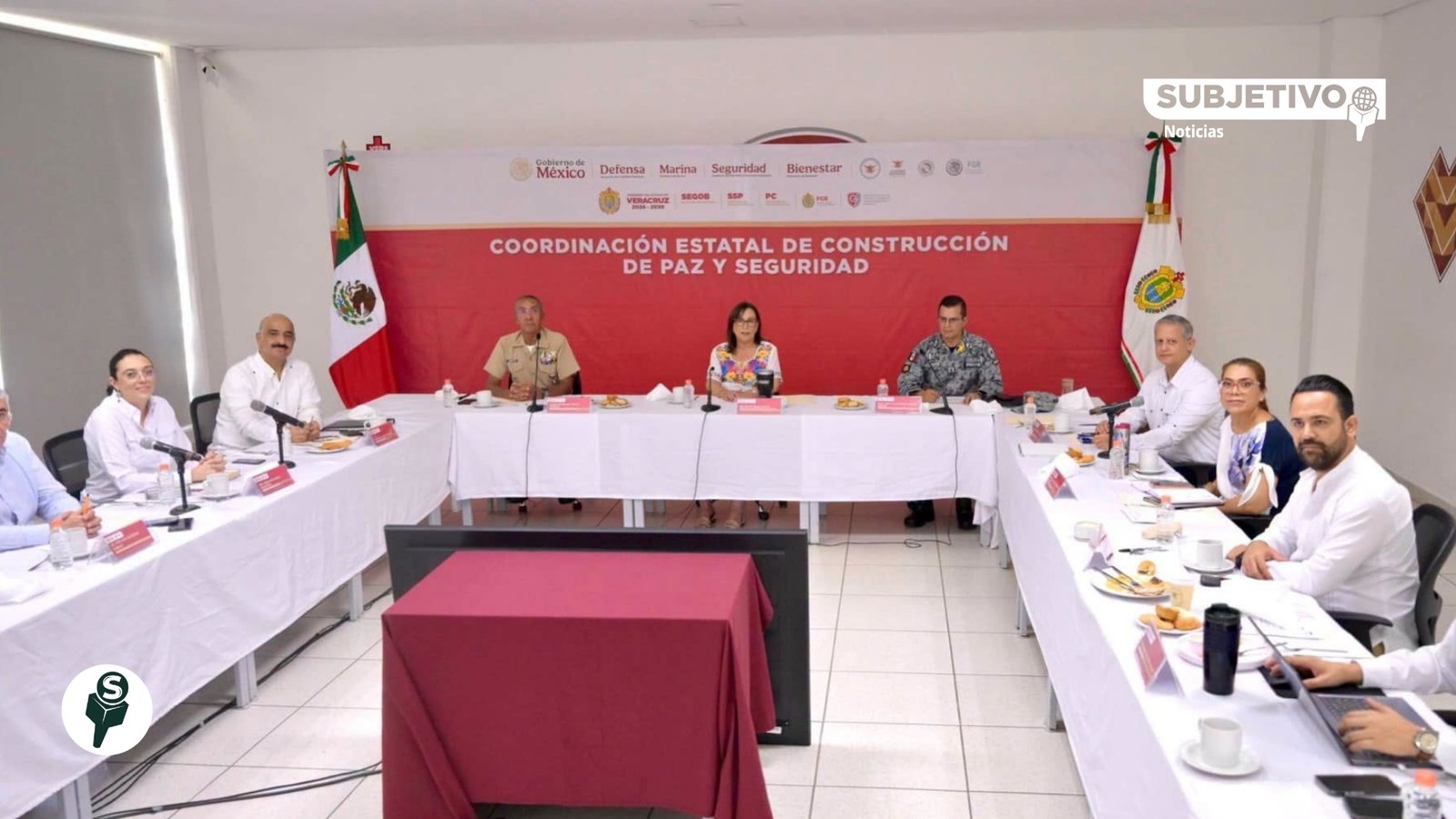Rocío Nahle refuerza estrategia de seguridad en los 212 municipios de Veracruz