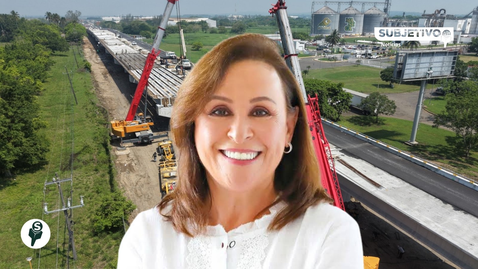 Rocío Nahle presume obras clave rumbo a su Segundo Informe